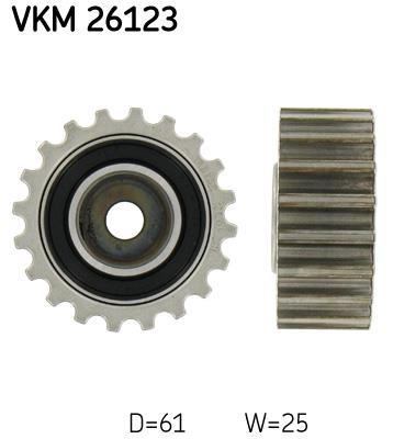 Polea inversión/guía, correa distribución SKF ref. VKM 26123